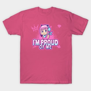 Transgender kitty gamer I'm proud of me T-Shirt